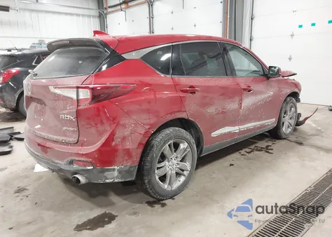 2020 Acura Rdx Advance Package z USA, uszkodzony, nr VIN 5J8TC2H73LL012844